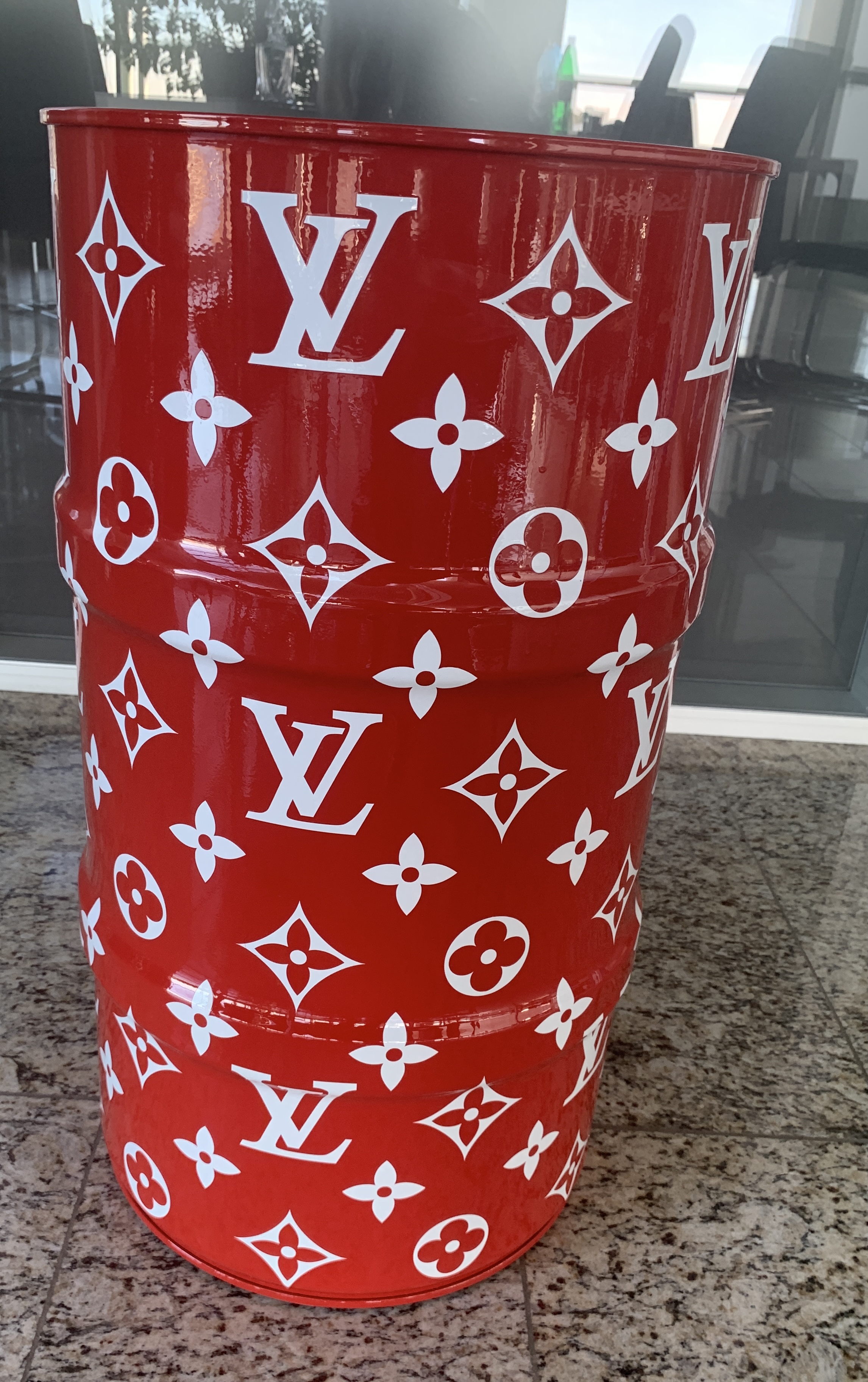 Louis Vuitton Monogram red